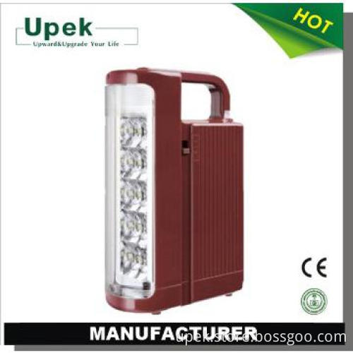 Rechargeable led emergency light UP685 with Fireproof ABS housing